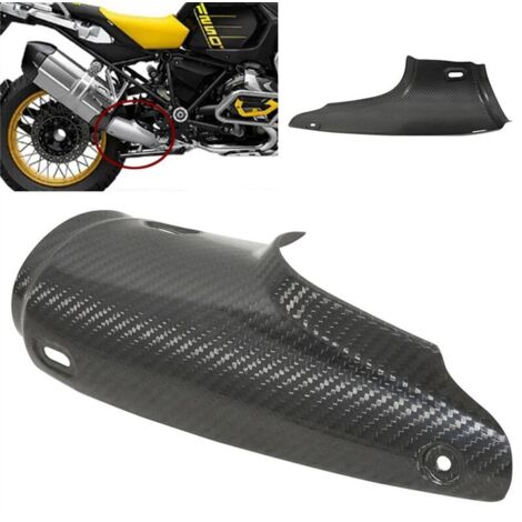 Protector térmico anti-quemaduras para el tubo de escape de la motocicleta R1200GS 2013-2018 y R1250GS 2019-2023. (1/4)
