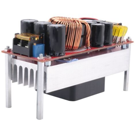 Módulo convertidor de voltaje CC de 1800 W, fuente de alimentación variable de 40 A, de 10 V-60 V a 12 V-90 V, regulador elevador. (1/4)