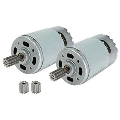 Motor eléctrico universal de 12 V y 35000 RPM para piezas y montaje de coches infantiles.