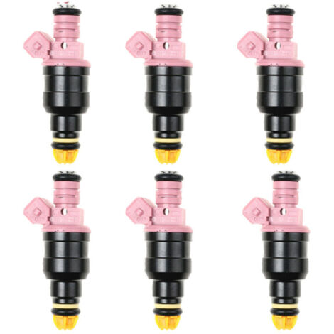 Kit de inyectores de combustible compatible con BMW E36 E38 E39 Z3 328I 528I 728I 728IL con motor de 2.8L (1/4)