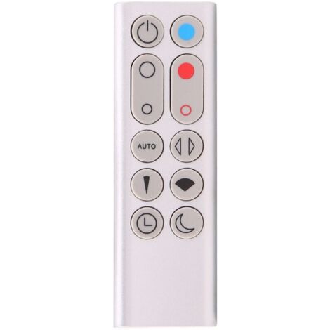 Mando a distancia de repuesto HP02 HP03 para purificador de aire y ventilador Pure Hot+Cool Link (plateado) (1/4)