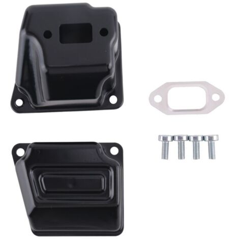 Tubo silenciador de escape compatible con MS 240 MS 260. Reemplaza la pieza 1121 140 0606. (1/4)