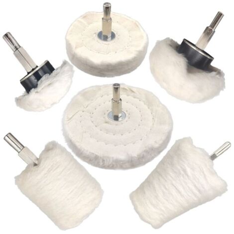 Disco de pulido para kit de herramientas de taladro para metal, aluminio y acero inoxidable. (1/4)