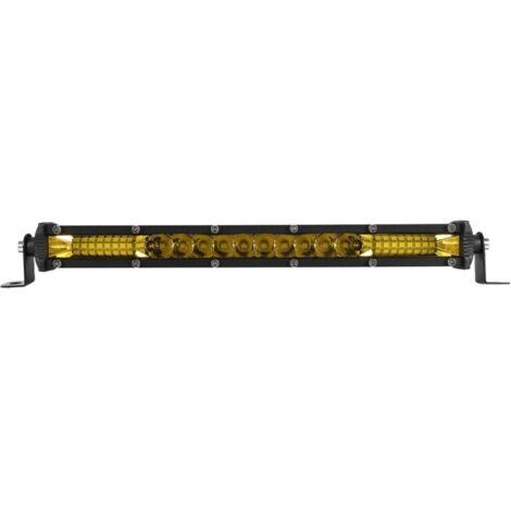Barra de luz LED de 12 pulgadas para techo, luz de trabajo para camión, SUV, 12V 24V, haz amplio, todoterreno. (1/4)