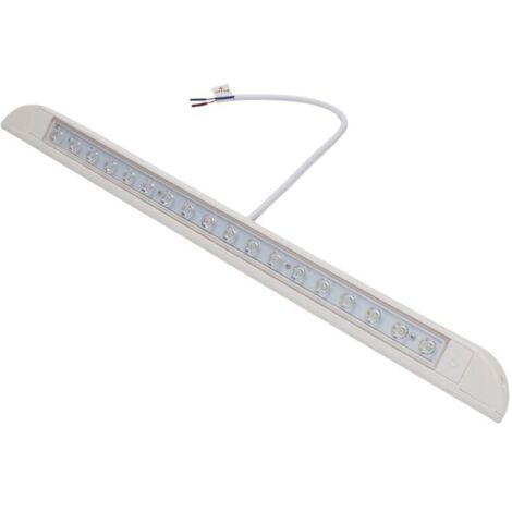 Luz LED para toldo, 18 LED, 9 W, 12 V, resistente al agua, 506 mm, para caravana, camping, camión, barco y autocaravana.