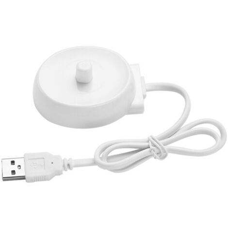 Cargador de viaje USB con base de carga para cepillo de dientes eléctrico P2000 P4000 P6000 P7000 D10 D12 D16 D20 D34 (1/4)