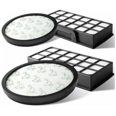Paquete de 2 filtros para aspiradora. Filtro de repuesto para aspiradora Rowenta X-Trem Power Cyclonic ZR006001 RO69xx RO72xx RO7230EA RO7260EA. Filtro para aspiradora. (1/4)