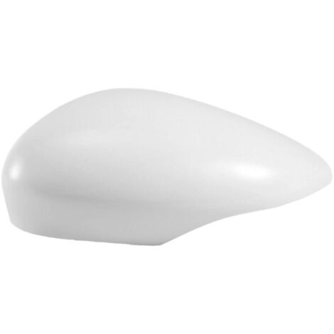 Tapa del espejo retrovisor izquierdo blanca, compatible con los modelos Fiesta 2008-2017. (1/4)