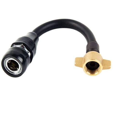 Conector del tanque de aire del camión, conexión de la manguera de entrada, soplador, remolque de polvo (1/4)