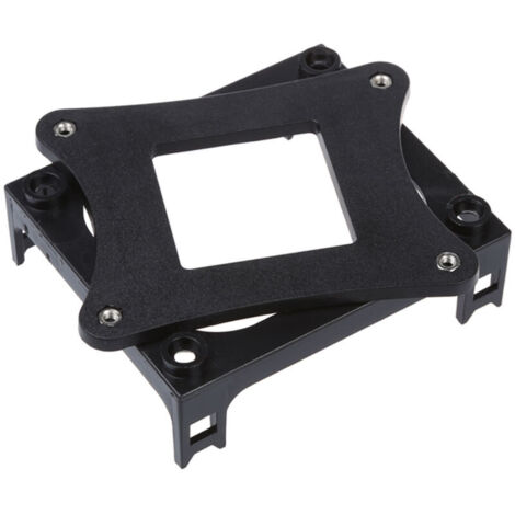 Soporte de montaje de plástico negro para ventilador de CPU, compatible con socket 478.