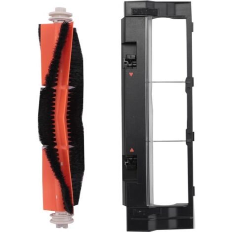 Cubierta del cepillo principal para aspiradora robot, accesorios de limpieza de repuesto, 2 piezas (1/4)