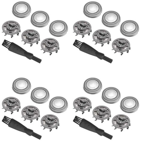 12 cuchillas de repuesto compatibles con las afeitadoras eléctricas de las series SH30, SH50, S1020, S1050 y S1060. (1/4)