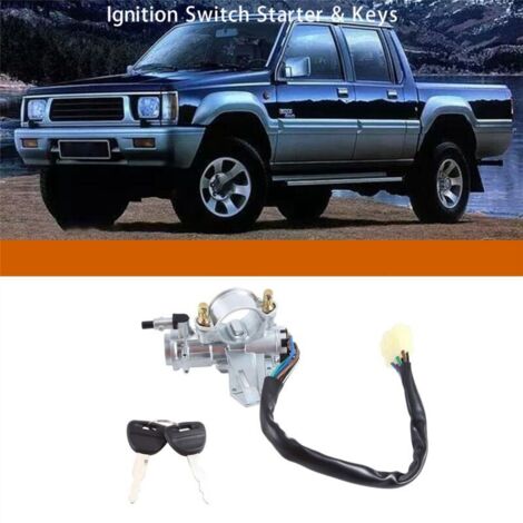 Motor de arranque y llave de encendido para Mitsubishi L200 2.4L 2.6L 1986-1994 MB894755 (1/4)