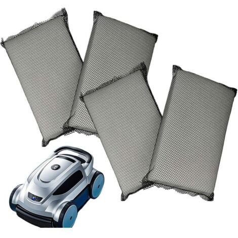 4 filtros compatibles con la aspiradora Evolution Power 4, limpiafondos para piscinas - Almohadillas, 25 x 16 x 4 cm (1/4)