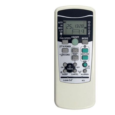Control remoto universal para aire acondicionado, compatible con los modelos de la serie RKX502A. (1/4)