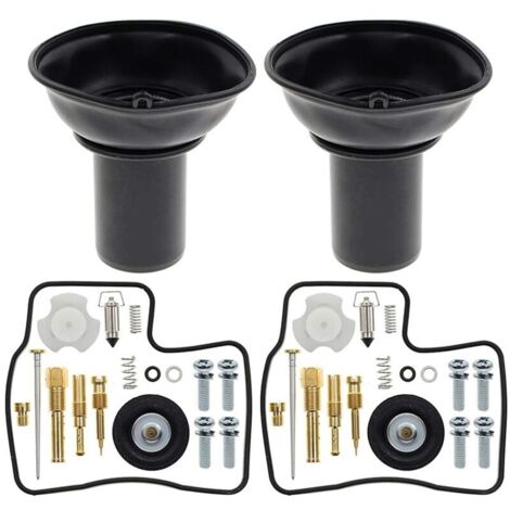 Kit de reparación de diafragma de pistón de carburador con aguja para motocicleta de 400 cc (1/4)