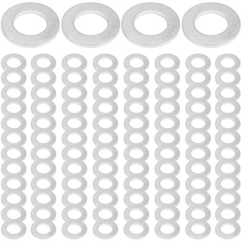 100 juntas de 12 mm para tapones de drenaje de aceite de motores de automóviles (1/4)