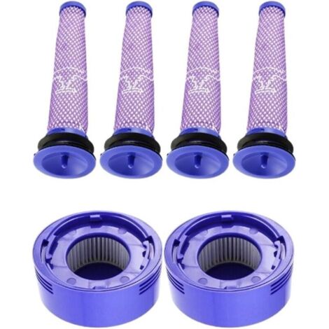 Filtro HEPA, compatible con filtros lavables de repuesto para aspiradoras Dyson V8 y V7. (1/4)