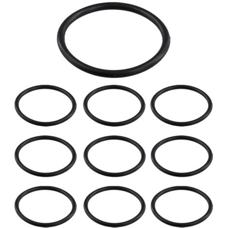 10 juntas tóricas de nitrilo negro de 45 mm x 3 mm (1/4)