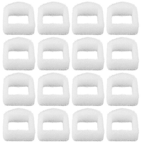 Fuente y dispensador de agua para gatos, paquete de 24 filtros de espuma de repuesto para fuentes de agua para gatos y perros, aptos para agua potable. (1/4)