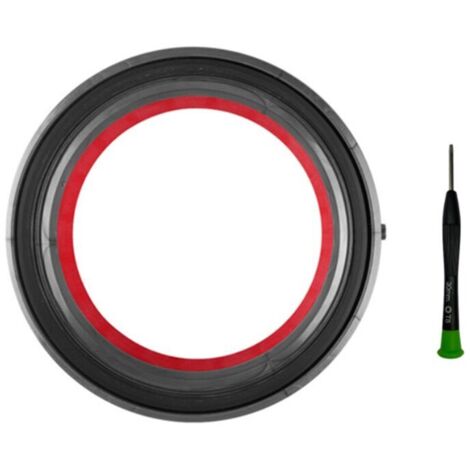 Filtro de repuesto para depósito de polvo de aspiradora V12 V10 con anillo de sellado delgado (1/4)