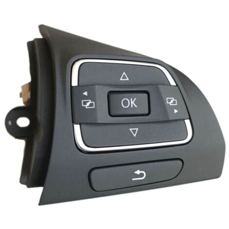 Interruptor multifunción del volante derecho compatible con Golf 6 MFD 5C0959537A 5C0959538B