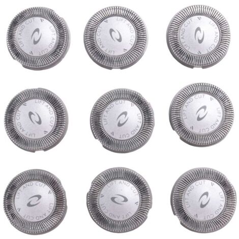 cabezales de afeitado de repuesto para recortadoras de barba modelos HQ3, HQ4, HQ55 y HQ56 (1/4)