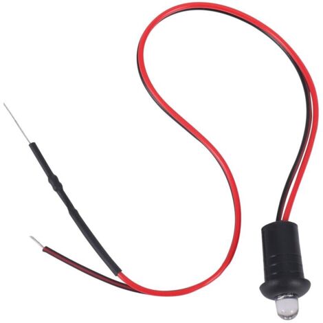 Alarma de coche simulada de 12 V con luz LED roja para montaje en el salpicadero (1/4)