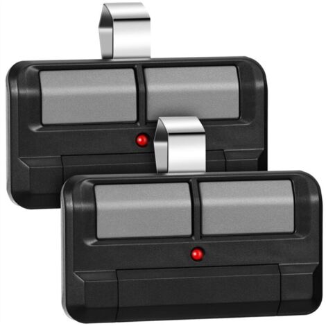 Control remoto para puerta de garaje 892LT con doble botón, aprendizaje 2.0, compatible con 972LM, 372LM, 62LM y 974LM. Paquete de 2 unidades. (1/4)