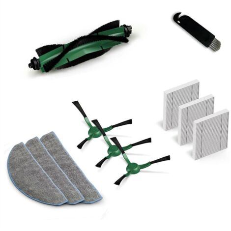 Repuestos para aspiradora robot: filtro HEPA, cepillo lateral, paño de limpieza para Combo Essential Y0112 (1/4)