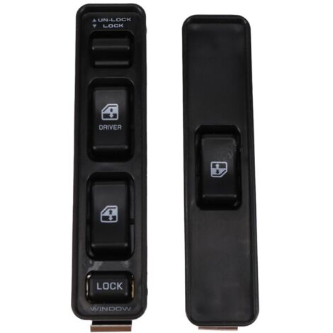 Interruptor principal de control de elevalunas eléctrico izquierdo y derecho compatible con Suzuki Vitara