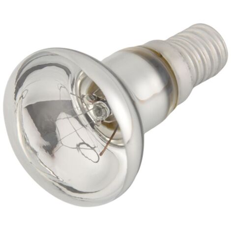 Bombilla incandescente E14 R39 de 30 W con reflector transparente, lámpara de repuesto para foco (1/4)