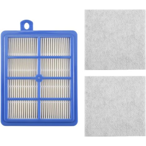 Filtro HEPA para motor y 2 filtros de algodón compatibles con EFH12W AEF12W FC8031 EL012W FC9080 FC9088 (1/4)