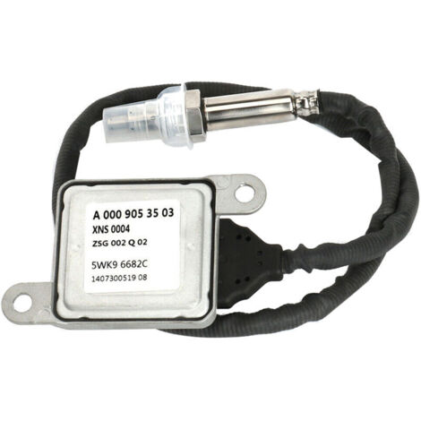 Sensor de óxido de nitrógeno (NOx) compatible con W164, W166, W205, W212, W221 y W251. Número de pieza: 5WK96682D. Número de pieza: A0009053503. (1/4)