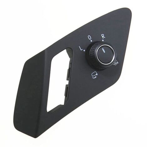 Botón de ajuste del espejo lateral para coches, compatible con Golf 7 VII MK7 2014-2018. (1/4)