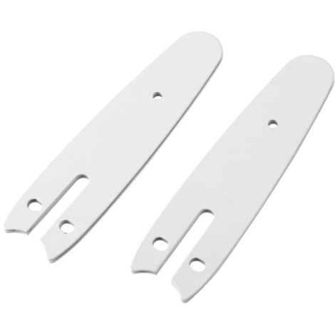 Juego de 2 placas guía de repuesto para accesorios de motosierra mini de 4 pulgadas (1/4)