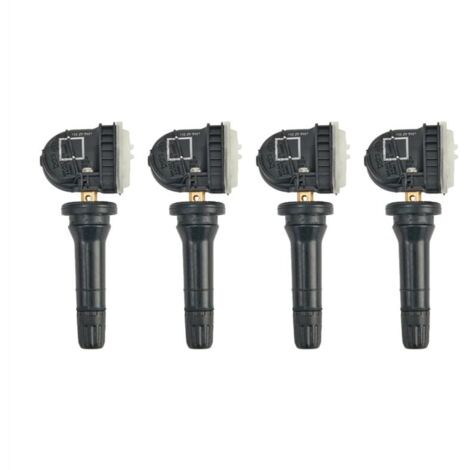 Sensor de presión de neumáticos TPMS (4 unidades) compatible con Ford Focus, Fiesta, B-Max, C-Max, Escape y Expedition.