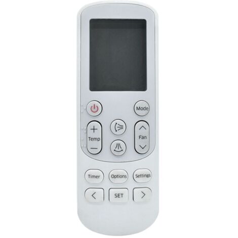 Mando a distancia universal para aire acondicionado con pantalla LCD y amplia compatibilidad. (1/4)