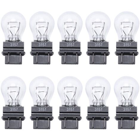 10 bombillas LED 3157 para intermitente trasero, luz de freno y marcha atrás. (1/4)