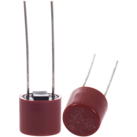 10 unidades de fusibles radiales de acción lenta T3 15A 250V para microbombas (1/4)