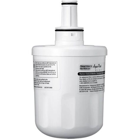 Paquete de 2 cartuchos de filtro Aqua-pur para refrigerador Samsung DA29-00003F (1/4)
