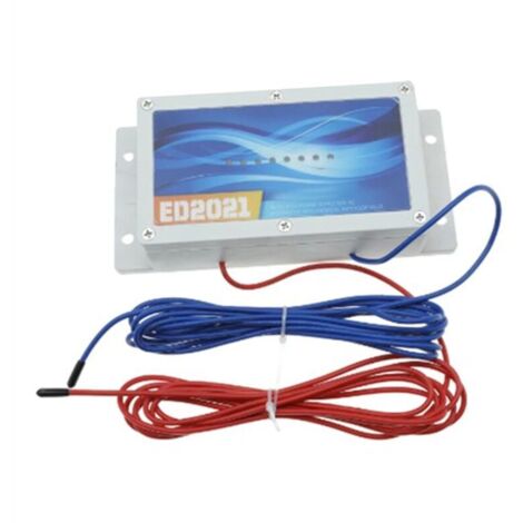 Sistema electrónico descalcificador, antical, sin productos químicos, fácil instalación, enchufe europeo.