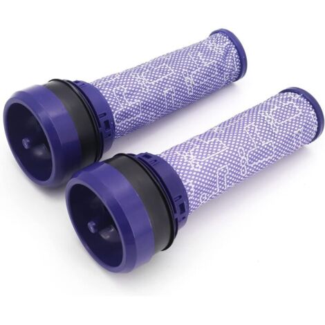 Paquete de 2 filtros premotor para aspiradoras Dyson DC28, DC28C, DC33, DC33C, DC37, DC37C, DC39, DC39C, DC41 y DC53. Reemplaza la pieza 923413-01. (1/4)