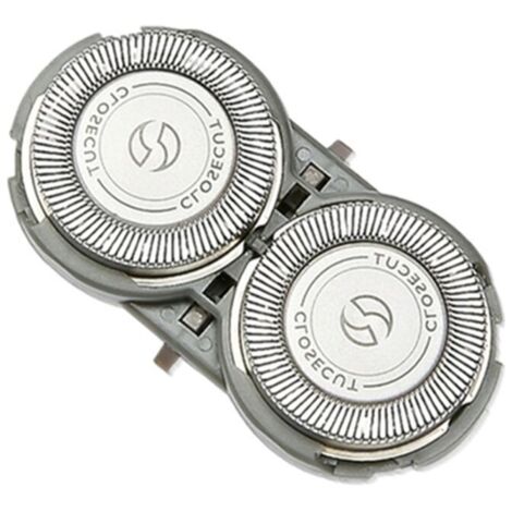 Cabezales de afeitado universales de acero inoxidable con soporte de ABS, compatibles con PQ182, PQ183 y PQ206. (1/4)