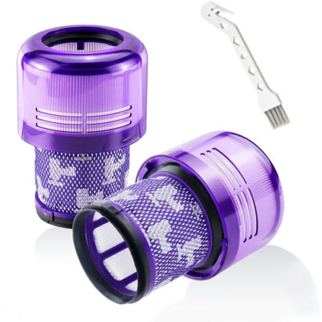 Paquete de 2 filtros para Dyson V11 Absolute Extra Pro - DY-970013-0 - Filtro HEPA de repuesto lavable - Reemplaza a los filtros de las aspiradoras inalámbricas V11 Torque Drive Animal, V15 Detect, SV (1/4)