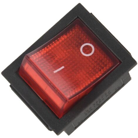 Interruptor basculante de 4 pines ON/OFF 15A 250V 20A 125V CA 28x22mm (1/4)
