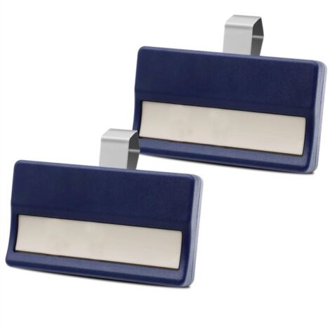 Control remoto por radio de 433,92 MHz compatible con abridores de puertas de garaje portátiles universales. (1/4)