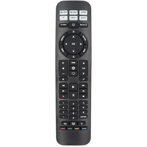 Control remoto universal para barra de sonido de TV con códigos preprogramados. (1/4)