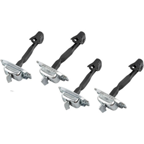 Limitador de correa de control de tope de puerta de automóvil, 4 piezas, compatible con Fortuner 2004-2015 (1/4)