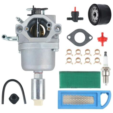Carburador para cortacésped con kit de ajuste compatible con 799727, 698620, 794572 y 287707. (1/4)